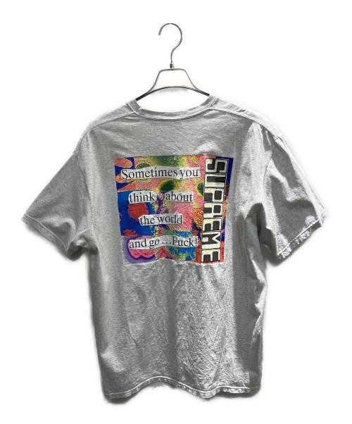 SUPREME（シュプリーム）SUPREME (シュプリーム) Static Tee Heather Grey 半袖カットソー グレー サイズ:XLの古着・服飾アイテム
