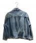LEVI'S (リーバイス) TYPE II トラッカージャケット デニムジャケット インディゴ サイズ:L：10000円