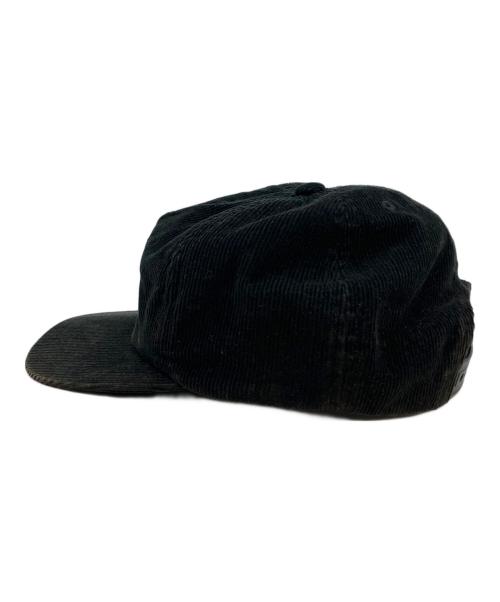 SUPREME（シュプリーム）SUPREME (シュプリーム) Champagne Corduroy 5-Panel キャップ ブラックの古着・服飾アイテム