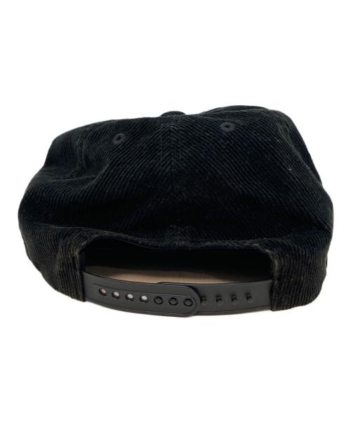 SUPREME（シュプリーム）SUPREME (シュプリーム) Champagne Corduroy 5-Panel キャップ ブラックの古着・服飾アイテム
