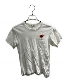 PLAY COMME des GARCONS（プレイコムデギャルソン）の古着「半袖カットソー」｜ホワイト