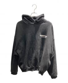 FOG ESSENTIALS（フィアオブゴッド エッセンシャル）の古着「裏起毛プルオーバーパーカー」｜ブラック