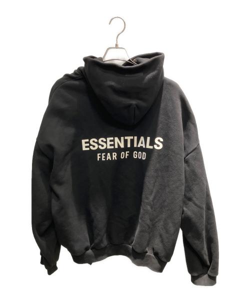 FOG ESSENTIALS（フィアオブゴッド エッセンシャル）FOG ESSENTIALS (フィアオブゴッド エッセンシャル) 裏起毛プルオーバーパーカー ブラック サイズ:Mの古着・服飾アイテム