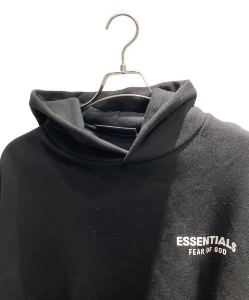 FOG ESSENTIALS（フィアオブゴッド エッセンシャル）FOG ESSENTIALS (フィアオブゴッド エッセンシャル) 裏起毛プルオーバーパーカー ブラック サイズ:Mの古着・服飾アイテム