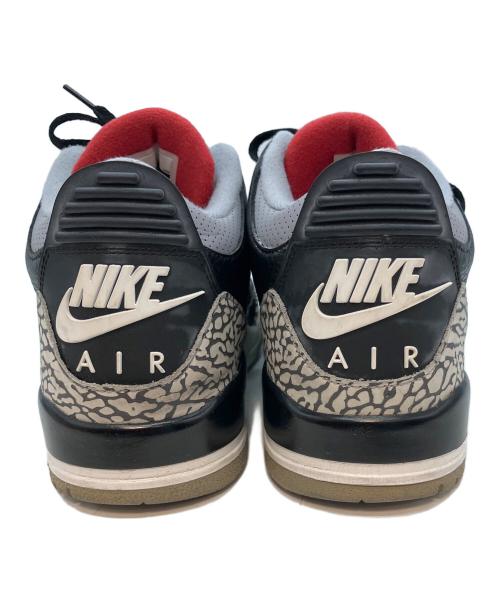 NIKE（ナイキ）NIKE (ナイキ) AIR JORDAN3 Retro OG ハイカットスニーカー ブラック サイズ:28cmの古着・服飾アイテム