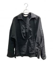 ANCELLM（アンセルム）の古着「23SS 長袖シャツ」｜ブラック