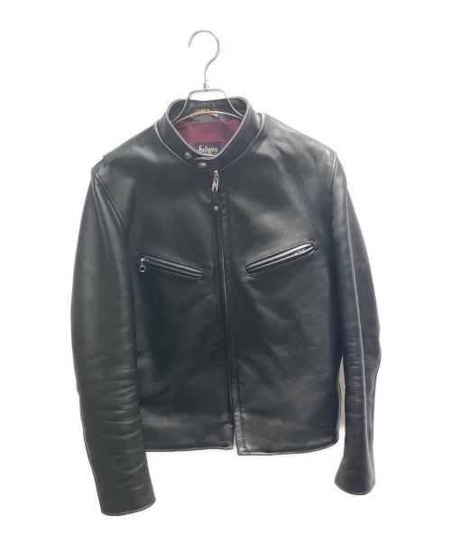 Schott（ショット）Schott (ショット) USA製 641XX 60's STAND RIDERS レザージャケット ブラック サイズ:38の古着・服飾アイテム