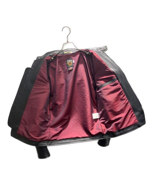 Schott（ショット）Schott (ショット) USA製 641XX 60's STAND RIDERS レザージャケット ブラック サイズ:38の古着・服飾アイテム