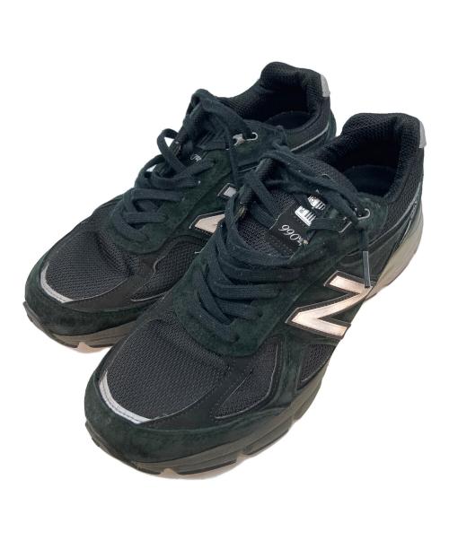 NEW BALANCE（ニューバランス）NEW BALANCE (ニューバランス) USA製 ローカットスニーカー ブラック サイズ:27cmの古着・服飾アイテム