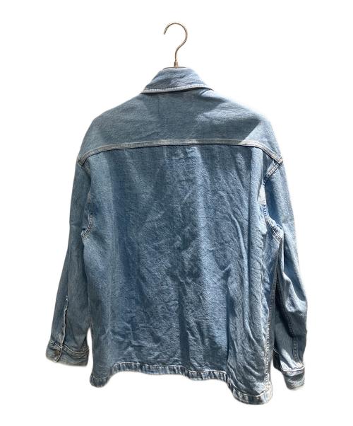 Calvin Klein Jeans（カルバンクラインジーンズ）Calvin Klein Jeans (カルバンクラインジーンズ) ボクシーユーズユーティリティデニムジャケット デニムジャケット インディゴ サイズ:Mの古着・服飾アイテム