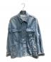 Calvin Klein Jeans（カルバンクラインジーンズ）の古着「ボクシーユーズユーティリティデニムジャケット デニムジャケット」｜インディゴ