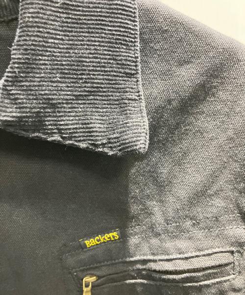 BACKERS（バッカーズ）BACKERS (バッカーズ) ダックジャケット ブラック サイズ:Mの古着・服飾アイテム