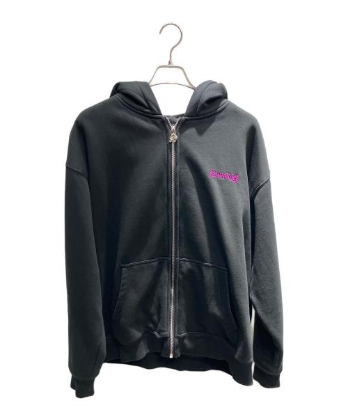 SUPPLIER（サプライヤー）SUPPLIER (サプライヤー) ジップパーカー ブラック サイズ:XLの古着・服飾アイテム