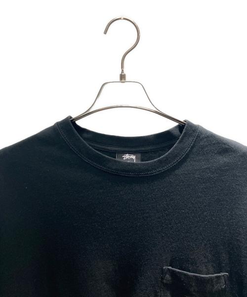 stussy（ステューシー）stussy (ステューシー) ポケTee Tシャツ ブラック サイズ:Mの古着・服飾アイテム