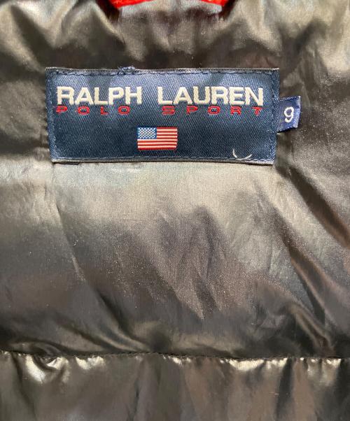 Ralph Lauren POLO SPORT（ラルフローレン ポロスポーツ）Ralph Lauren POLO SPORT (ラルフローレン ポロスポーツ) 90’s ダウンジャケット レッド サイズ:9の古着・服飾アイテム