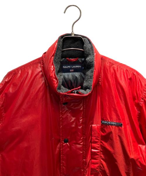 Ralph Lauren POLO SPORT（ラルフローレン ポロスポーツ）Ralph Lauren POLO SPORT (ラルフローレン ポロスポーツ) 90’s ダウンジャケット レッド サイズ:9の古着・服飾アイテム