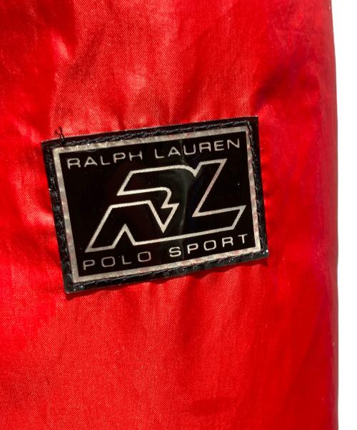 Ralph Lauren POLO SPORT（ラルフローレン ポロスポーツ）Ralph Lauren POLO SPORT (ラルフローレン ポロスポーツ) 90’s ダウンジャケット レッド サイズ:9の古着・服飾アイテム