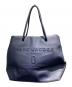 Marc by Marc Jacobs（マークバイマークジェイコブス）の古着「THE LOGO SHOPPER トートバッグ」｜ネイビー