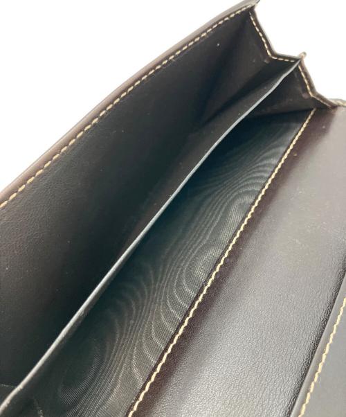 GUCCI（グッチ）GUCCI (グッチ) インターロッキングG GGキャンバス 二つ折り長財布 0416 長財布 ブラウンの古着・服飾アイテム
