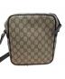 GUCCI (グッチ) GGスプリーム ショルダーバッグ 497717 ショルダーバッグ ブラウン：50000円