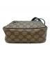 中古・古着 GUCCI (グッチ) GGスプリーム ショルダーバッグ 497717 ショルダーバッグ ブラウン：50000円