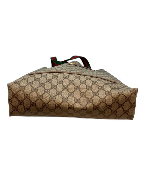 GUCCI（グッチ）GUCCI (グッチ) オールドグッチ トートバッグ ブラウンの古着・服飾アイテム