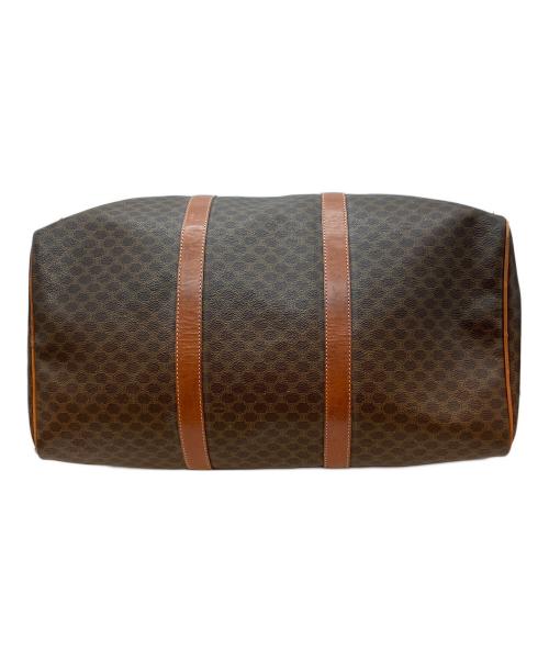 CELINE（セリーヌ）CELINE (セリーヌ) マカダム柄 ボストンバッグ ブラウンの古着・服飾アイテム