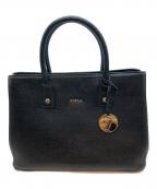 FURLAフルラ）の古着「LINDA ハンドバッグ」｜ブラック