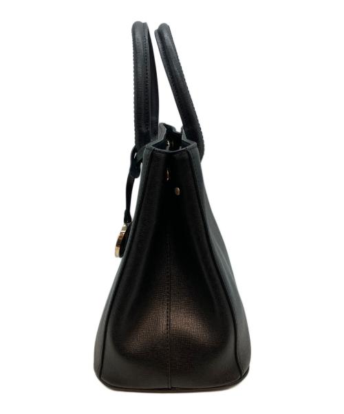 FURLA（フルラ）FURLA (フルラ) LINDA ハンドバッグ ブラックの古着・服飾アイテム