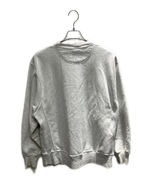 Champion（チャンピオン）Champion (チャンピオン) 古着 染み込みプリント ORIGINAL REVERSE WEAVE スウェット ライトグレー サイズ:Mの古着・服飾アイテム