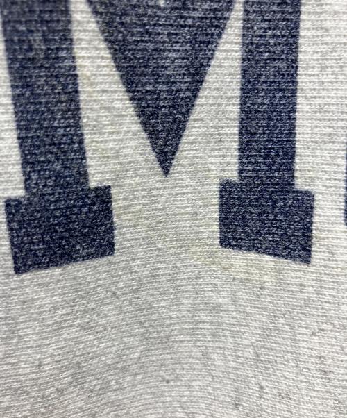 Champion（チャンピオン）Champion (チャンピオン) 古着 染み込みプリント ORIGINAL REVERSE WEAVE スウェット ライトグレー サイズ:Mの古着・服飾アイテム