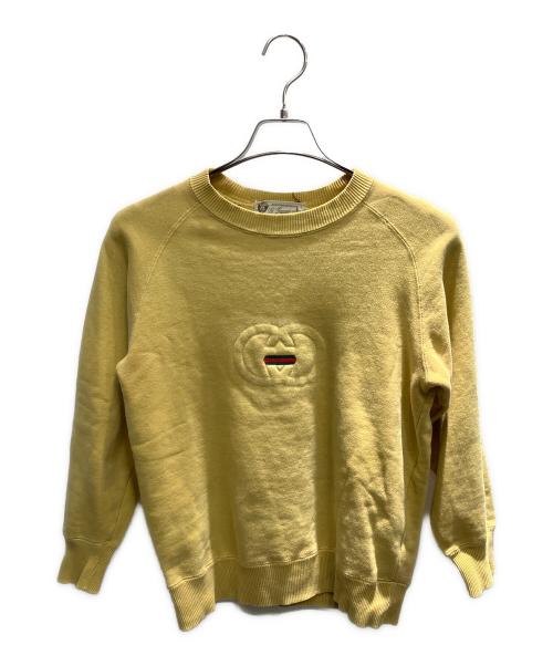GUCCI（グッチ）GUCCI (グッチ) OLD GUCCI スウェット イエロー サイズ:不明の古着・服飾アイテム