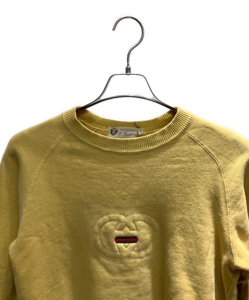 GUCCI（グッチ）GUCCI (グッチ) OLD GUCCI スウェット イエロー サイズ:不明の古着・服飾アイテム
