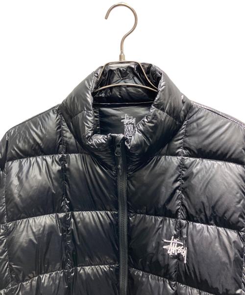 stussy（ステューシー）stussy (ステューシー) MIDWEIGHT PUFFER ダウンジャケット ブラック サイズ:XLの古着・服飾アイテム