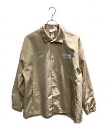adidas×oasis（アディダス×オアシス）の古着「コーチジャケット」｜ベージュ
