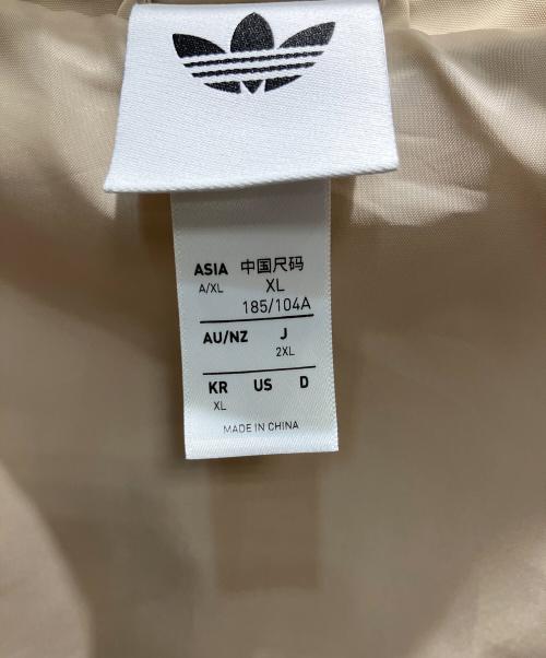 adidas（アディダス）adidas (アディダス) oasis (オアシス) コーチジャケット ベージュ サイズ:XXLの古着・服飾アイテム