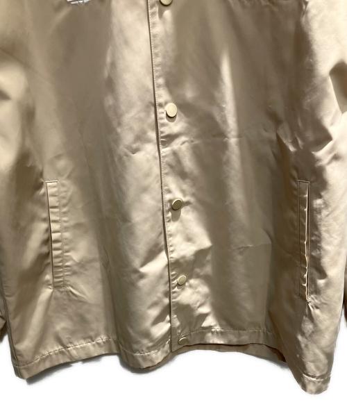 adidas（アディダス）adidas (アディダス) oasis (オアシス) コーチジャケット ベージュ サイズ:XXLの古着・服飾アイテム
