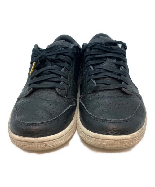 NIKE（ナイキ）NIKE (ナイキ) AIR JORDAN1 Retro Low Swooshless  ローカットスニーカー ブラック サイズ:29cmの古着・服飾アイテム