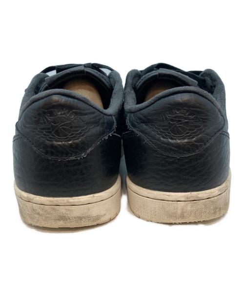 NIKE（ナイキ）NIKE (ナイキ) AIR JORDAN1 Retro Low Swooshless  ローカットスニーカー ブラック サイズ:29cmの古着・服飾アイテム