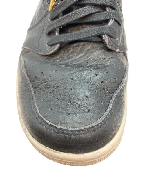 NIKE（ナイキ）NIKE (ナイキ) AIR JORDAN1 Retro Low Swooshless  ローカットスニーカー ブラック サイズ:29cmの古着・服飾アイテム