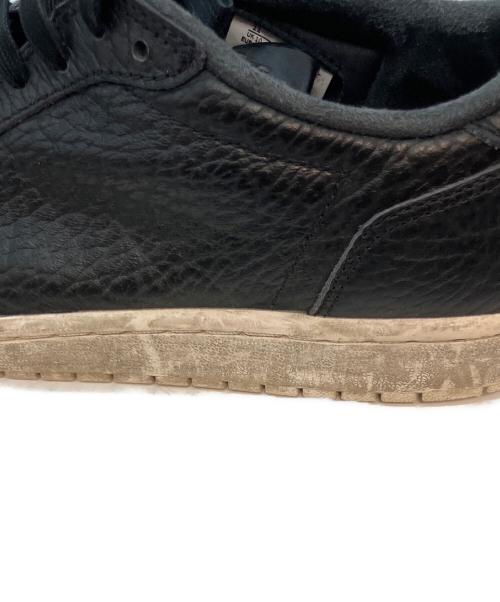 NIKE（ナイキ）NIKE (ナイキ) AIR JORDAN1 Retro Low Swooshless  ローカットスニーカー ブラック サイズ:29cmの古着・服飾アイテム