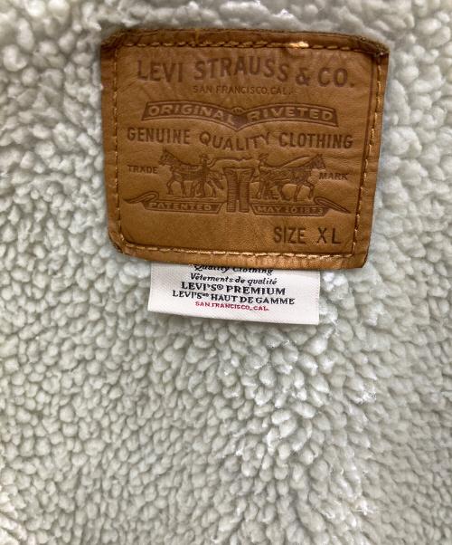 LEVI'S PReMIUM（リーバイス プレミアム）LEVI'S PReMIUM (リーバイス プレミアム) ボアジャケット スカイブルー サイズ:XLの古着・服飾アイテム