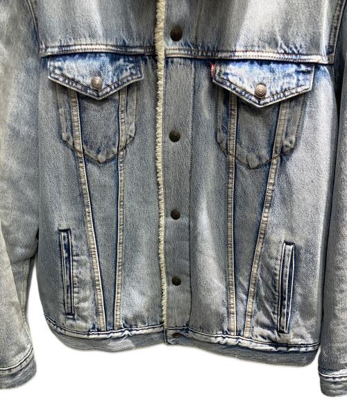 LEVI'S PReMIUM（リーバイス プレミアム）LEVI'S PReMIUM (リーバイス プレミアム) ボアジャケット スカイブルー サイズ:XLの古着・服飾アイテム