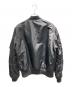 ALPHA INDUSTRIES (アルファインダストリーズ) MA-1ジャケット ブラック×オレンジ サイズ:XL：10000円