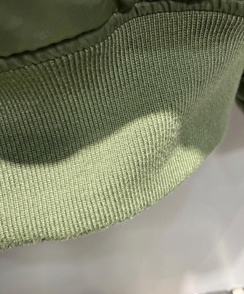 ALPHA INDUSTRIES（アルファインダストリーズ）ALPHA INDUSTRIES (アルファインダストリーズ) MA-1ジャケット オリーブ×オレンジ サイズ:XLの古着・服飾アイテム