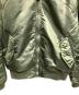 中古・古着 ALPHA INDUSTRIES (アルファインダストリーズ) MA-1ジャケット オリーブ×オレンジ サイズ:XL：10000円