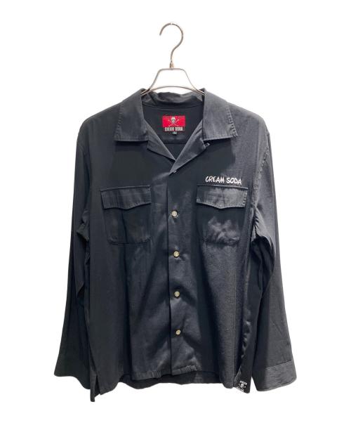 CREAM SODA（クリームソーダ）CREAM SODA (クリームソーダ) 長袖シャツ ブラック サイズ:XLの古着・服飾アイテム