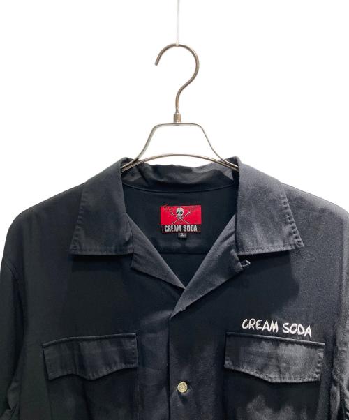 CREAM SODA（クリームソーダ）CREAM SODA (クリームソーダ) 長袖シャツ ブラック サイズ:XLの古着・服飾アイテム