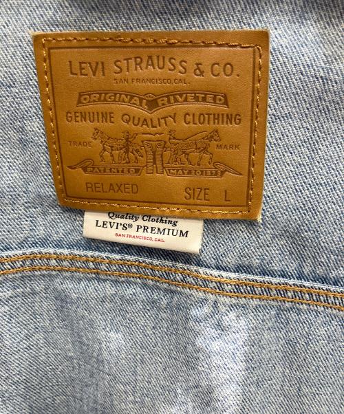 LEVI'S PReMIUM（リーバイス プレミアム）LEVI'S PReMIUM (リーバイス プレミアム) TYPE I TRUCKER JACKET デニムジャケット スカイブルー サイズ:Lの古着・服飾アイテム