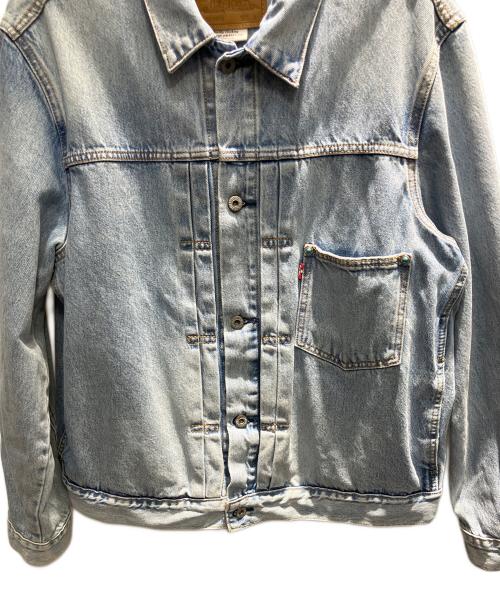 LEVI'S PReMIUM（リーバイス プレミアム）LEVI'S PReMIUM (リーバイス プレミアム) TYPE I TRUCKER JACKET デニムジャケット スカイブルー サイズ:Lの古着・服飾アイテム
